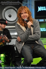 Dave Mustaine a Musique Plus 5