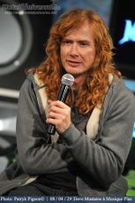 Dave Mustaine a Musique Plus 7