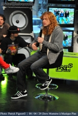 Dave Mustaine a Musique Plus 8